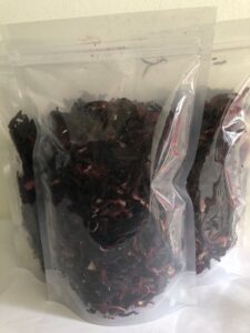 hibiscus flowers zobo leaves 