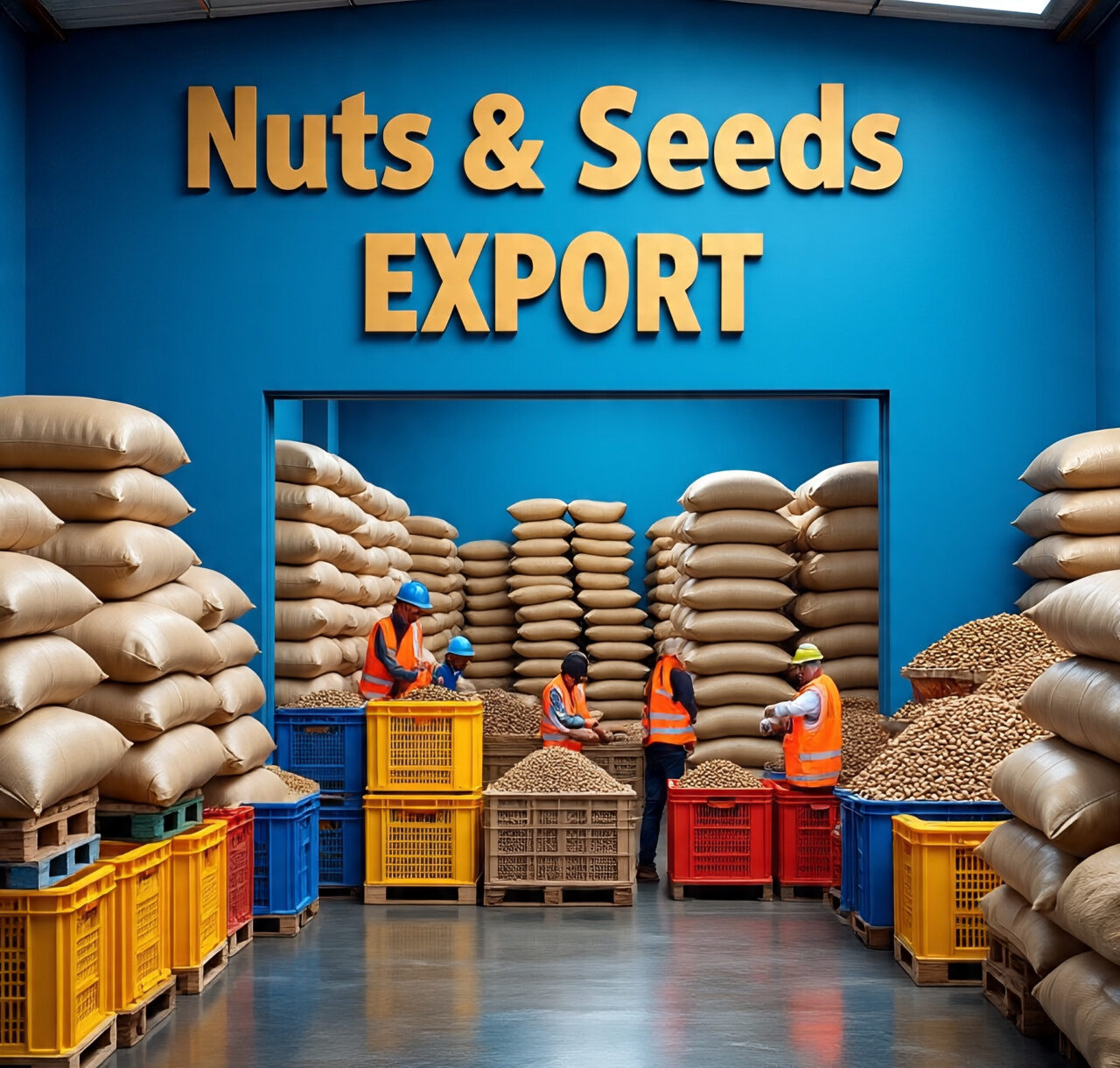 nuts seeds export